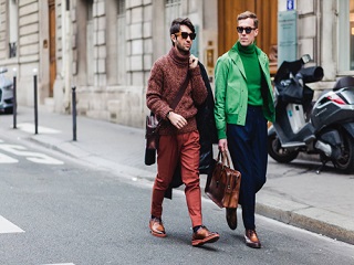 Thời trang đường phố cực 'chất' bên lề Paris MFW 2016